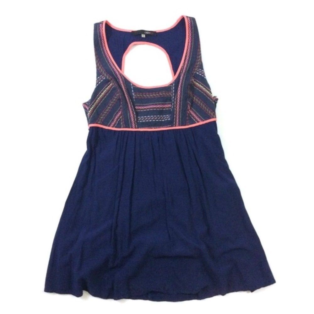 Sugar Lips Women's Empire Waist Mini Dress M